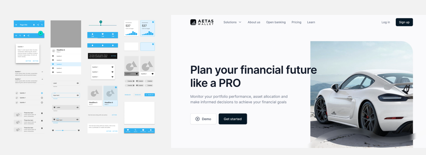 UX Design system